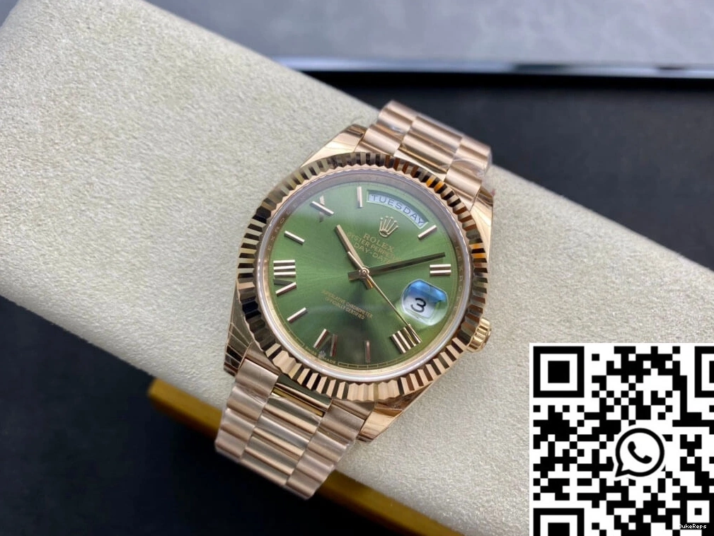 Factory 228235 40mm EW Date Rolex Dial Green Day 0725